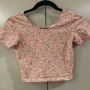 American apparel crop top